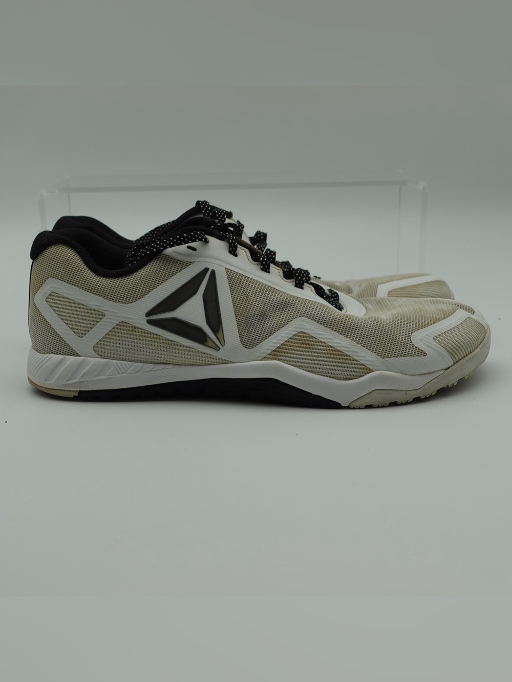 Reebok ROS Workout TR 2.0 Men Size 10 Shoes White Sneakers Training Athletic